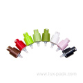 UV Plastic cream airless pump bottle dispenser glass